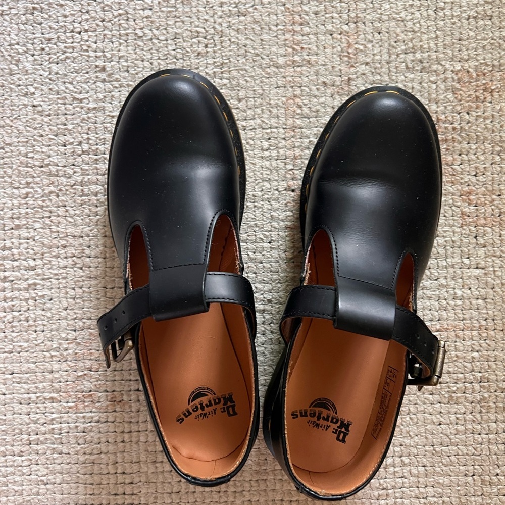 Dr. Martens Black Mary Jane Shoes